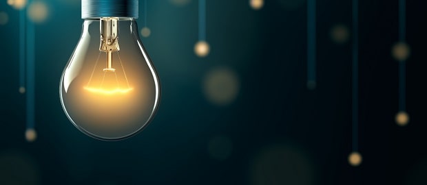 the Edison light bulb, symbol of the second industrial revolution